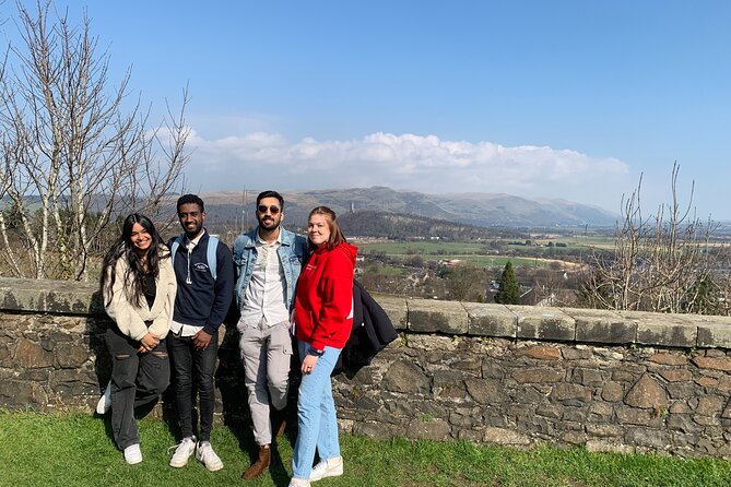 3 Hour Private Tour of Stirling Old Town and Stirling Castle - National Wallace Monument views from the castle esplanade