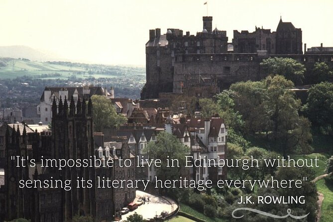 A life less narrow, the Genius of Harry Potter & Edinburgh Castle - Meeting Opposite the Balmoral Hotel, Then Starting With Landmarks