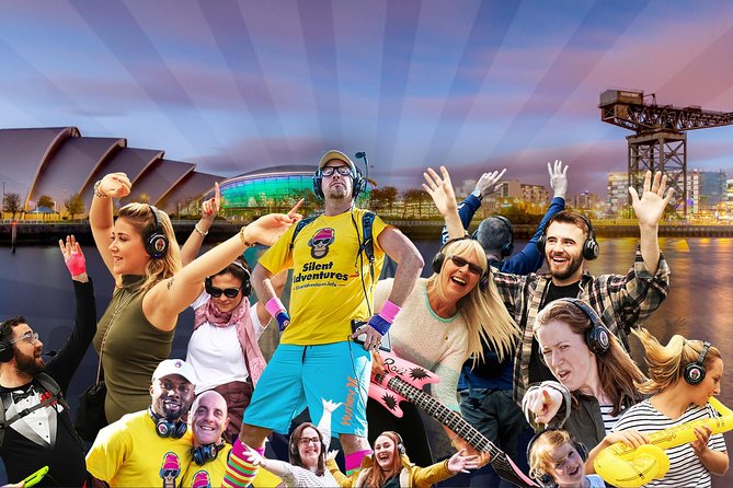 A Silent Disco Adventure in Glasgow - George Square jive: turning a big landmark into your dance floor