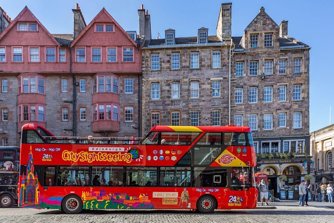City Sightseeing Edinburgh Hop-On Hop-Off Bus Tour + Kids Go Free - From Waterloo Place to Holyrood and back: the stop-by-stop game plan