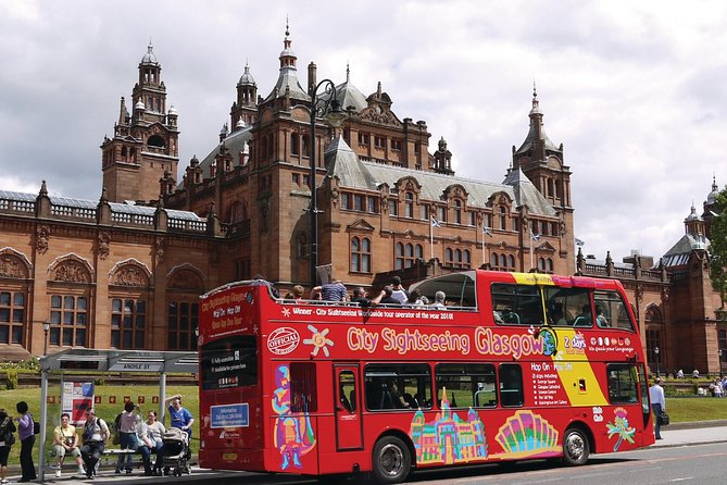 City Sightseeing Glasgow Hop-On Hop-Off Bus Tour - Stop-by-stop on the Red Route: George Square to the Kelvin side