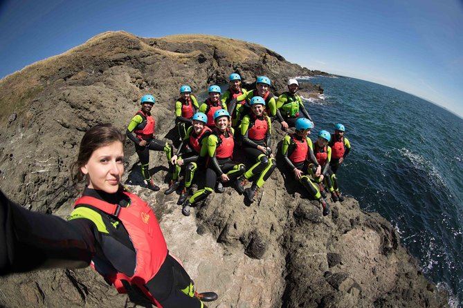 Coasteering Day Trips from Edinburgh - How the 7-hour day is paced: action, coaching, and recovery time