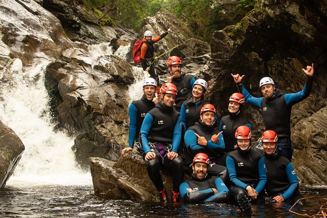 Discover Canyoning at Bruar Falls - Certificates and photos: the payoff you can take home
