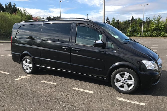 Edinburgh Airport to St Andrews plus return journey private transfer - What the bottled water and mobile ticket do for you