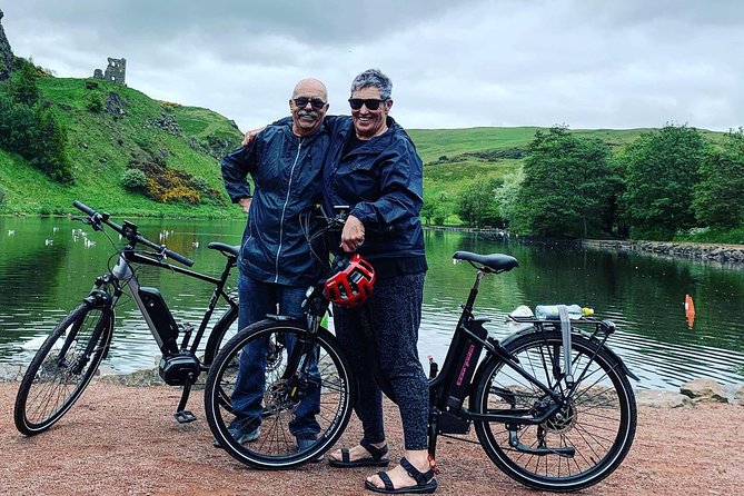 Edinburgh City Bike Tour - Choice of E-Bike or Manual - Holyrood Park edge and Arthur’s Seat: the volcanic rock moment