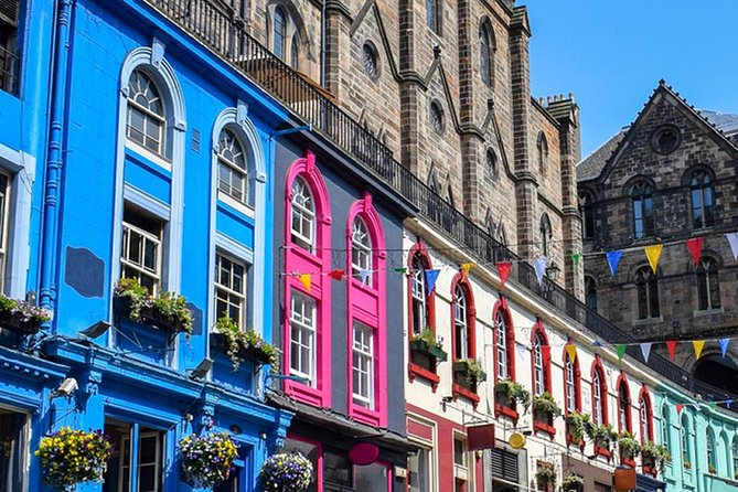 Edinburgh Half Day Guided Private Tour in a Premium Minivan - Leith docklands without Britannia, a second Edinburgh with a different pace