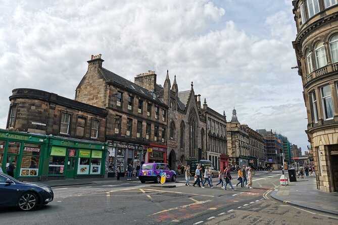Edinburgh Harry Potter Self-Guided Private Tour - Victoria Terrace views and New College’s Hogwarts-style spaces