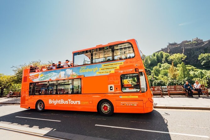 Edinburgh Hop-On Hop-Off Britannia Tour - Getting on at Waterloo Place, then building your own day