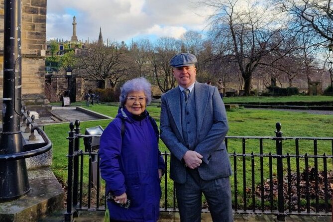 Edinburgh Luxury Private Day Tour | The Royal Experience - Calton Hill and the National Monument: quick stop, big viewpoint payoff