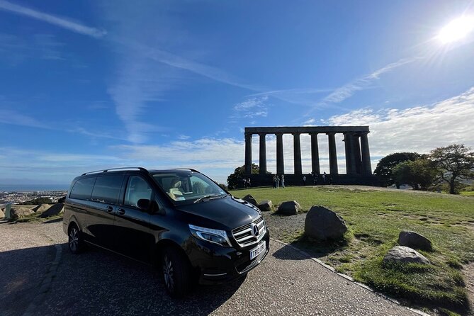 Edinburgh Unveiled: Luxury Private Driving Tour of Edinburgh - New Town and Georgian Edinburgh in an hour