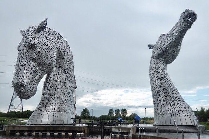 Executive Scottish Lowlands Tour - Falkirk Wheel, the rotating boat lift that connects canals again