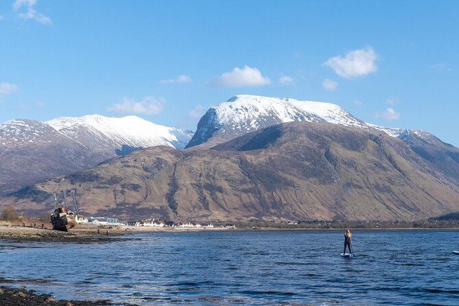 Explore Glenfinnan - Adults - Entering the water at Glenfinnan, not a rental lot