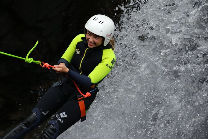 Falls of Bruar Canyoning - The scenery and the physical payoff, cliffs and waterfalls while you move