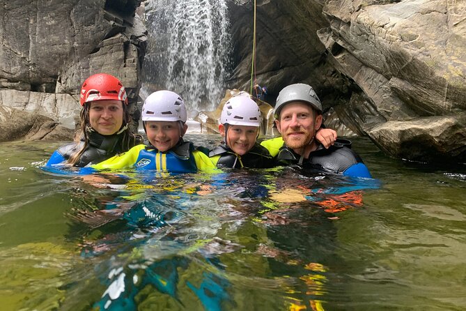 Family Gorge Walking - The kit includes the stuff that scares most first-timers