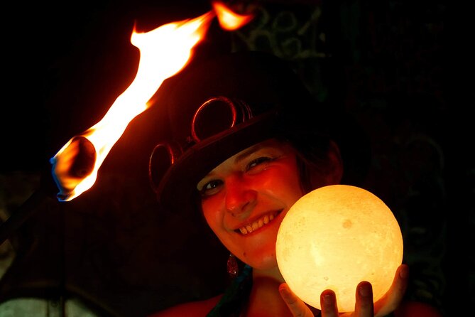 Fire Dancing with Iga - The outdoors factor: why the evening feels different in Edinburgh