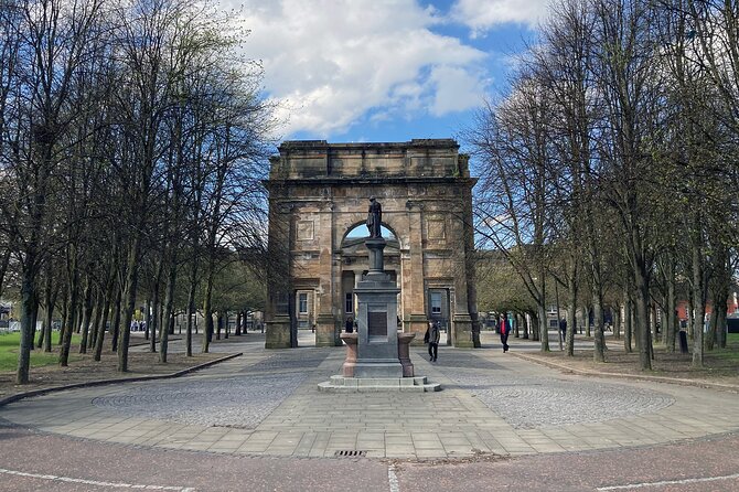 Fun and Flexible Treasure Hunt Around Glasgow with Cryptic Clues - Glasgow Green and City Chambers: history as short story beats