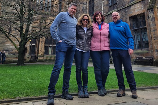 Fun Glasgow City Centre Walking Tour Guided - Nelson Mandela Place and George Square, the city’s social storyline