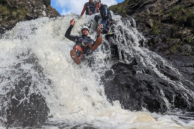 Galloway Canyoning Adventure, Murrays Canyon half day - Where the Day Starts at Grey Mare’s Tail Bridge Car Park