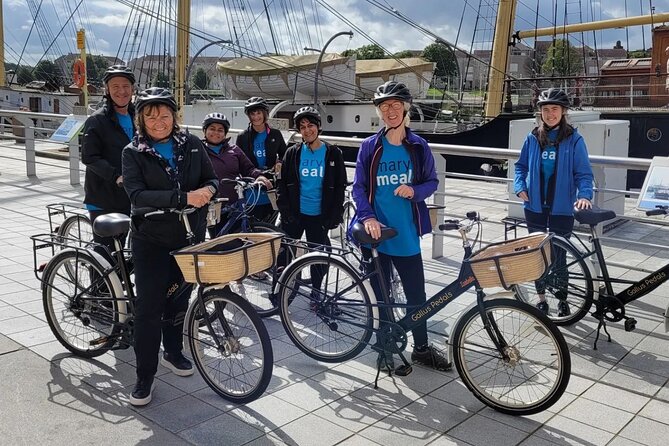 Glasgow Highlights Bike or Ebike Tour - Govan, the crane, and the outside-only cultural building views