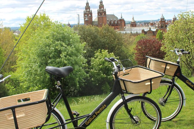 Glasgow Highlights Bike or Ebike Tour - Meeting at The Pentagon Centre, and what the ride setup feels like