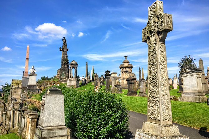 Half-Day Private Glasgow Must-Sees Tour - Necropolis: the cemetery walk with views and serious atmosphere