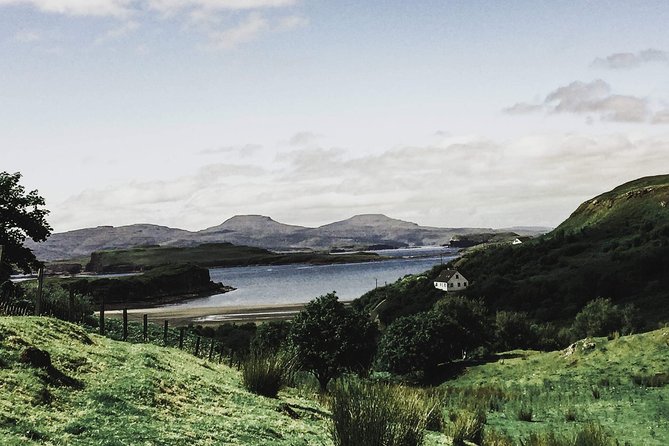 Isle of Skye Day Tour - The Skye crossing: bridge views and a glimpse toward Kishorn Yard