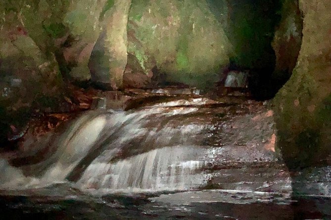 Join the Dark Side of Magical Nature - Devil’s Pulpit at night: gorge, rock, and the color of the water