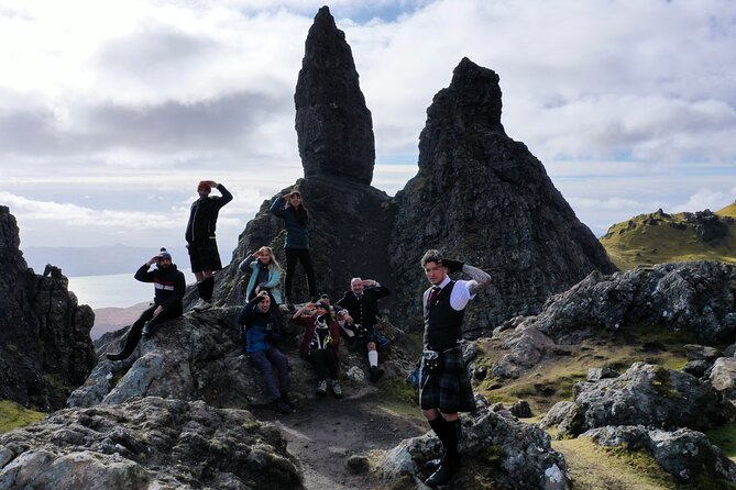 'Luke Skye-Walkers' 1 Day Isle of Skye Adventure + Hike Options - Eilean Donan Castle photo stop, plus the smart reality of time