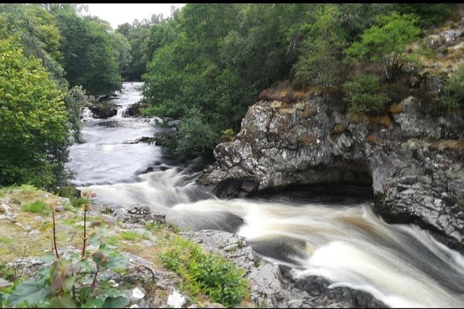 North Highland Tour including Dunrobin Castle and much more From Inverness City - Falls of Shin near Lairg, where salmon can actually be seen
