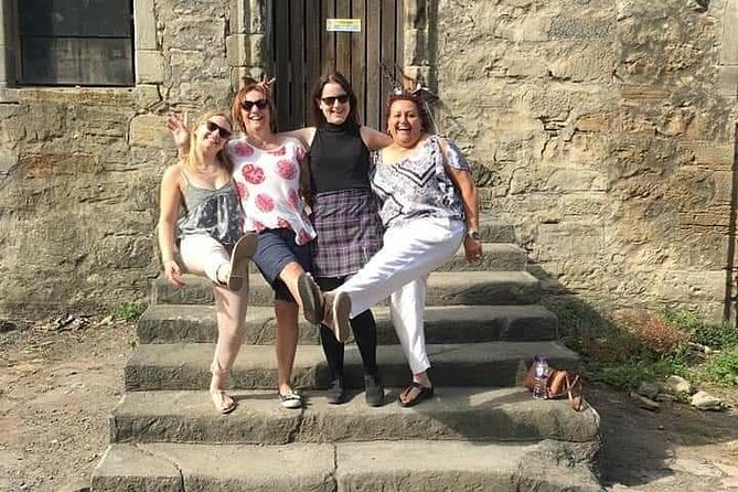 Outlander Day Tour from Glasgow - Doune Castle and the film connections, plus the stairs reality check