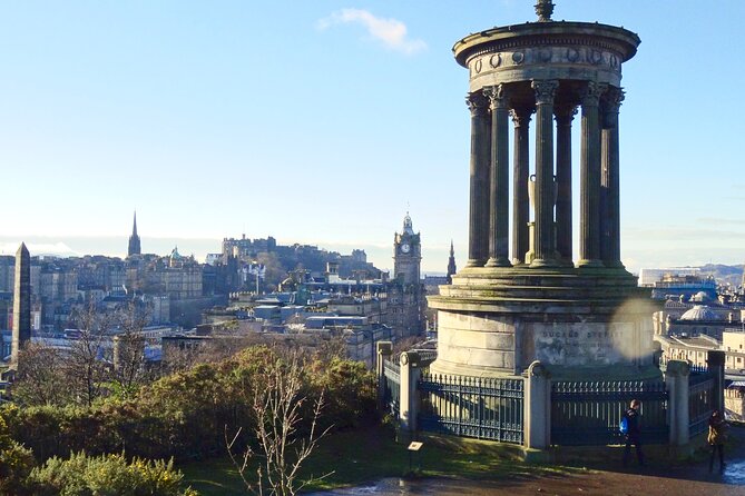 Private 4 Hour Tour of Edinburgh in a Spacious 6-seater Mercedes - Diagon Alley, Elephant House, and Greyfriars Bobby: Fun Stops That Teach You the City