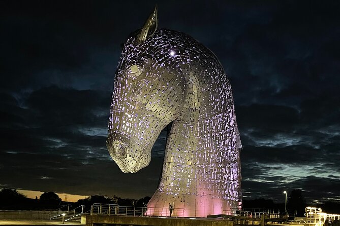 Private Tour Loch Lomond Stirling and the Kelpies from Glasgow - Doune Castle Photo Break for Outlander, Game of Thrones, and Monty Python Fans