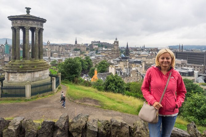 Private Walking Tour in Edinburgh: Harry Potter Inspirations - Start at Edinburgh City Chambers, with handprints and story context