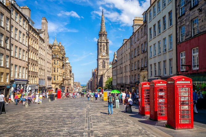 Private Walking Tour of Edinburgh Castle with Skip-the-Line - Castle Terrace finish: the best kind of landing spot