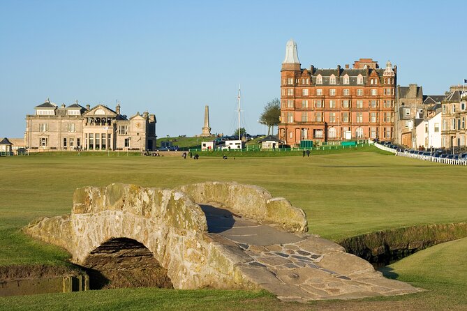 Privately Guided St Andrews & Fife Day Tour from Edinburgh - Stop at the Forth Rail Bridge: quick UNESCO power, no ticket needed