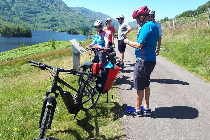 Scottish Highlands Freedom Bike & E- Bike Tour with Transfers - Balquhidder Church ruins, Rob Roy country, and the Loch Voil viewpoint walk
