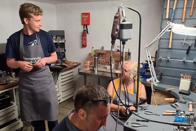 Silver Ring Making Experience - A working hill farm workshop, not a showroom class