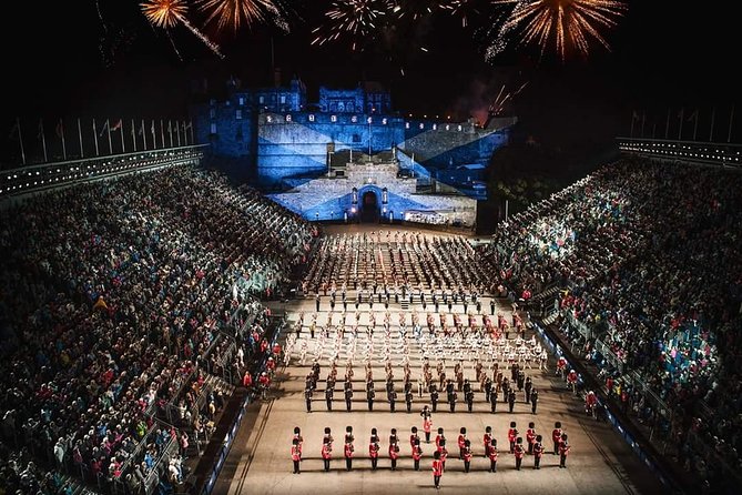 The Royal Military Tattoo Edinburgh City Tour Rosslyn Chapel and Dinner - Edinburgh’s citadel and Old Town stops: fast looks, smart guidance