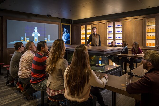 The Scotch Whisky Experience Guided Whisky Tour - An Introduction to Whisky - The big whisky collection stop and what the souvenir adds