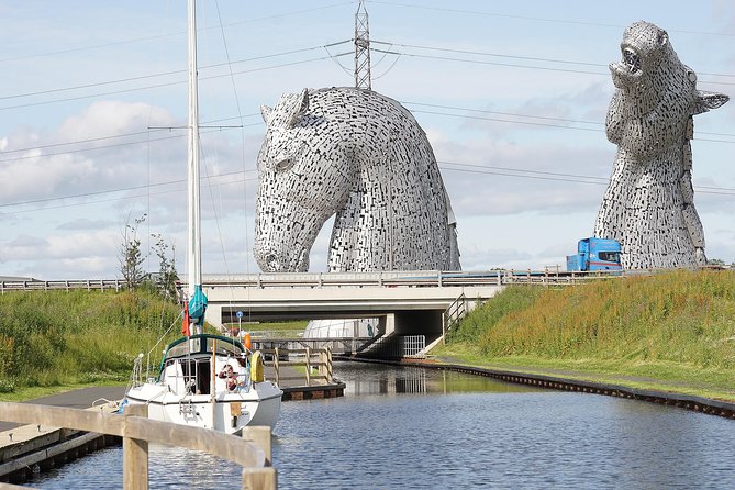 the World Famous Kelpies and Stirling Castle small group tours - Stop 2: Falkirk Wheel, Canal Engineering With Real Wow Factor