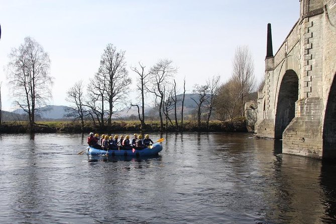 White Water Rafting on the River Tay from Aberfeldy - Gear that does the heavy work: wetsuit, helmet, life vest, paddle