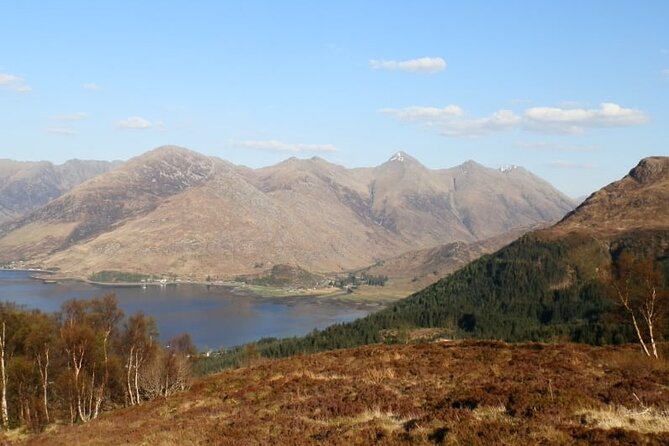 Wild West Coast Adventure (Part 1) - Ratagan Pass viewpoint: the Five Sisters of Kintail come into focus